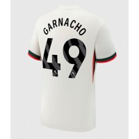 Chelsea Alejandro Garnacho #49 Vonkajší futbalový dres 2025-26 Krátky Rukáv